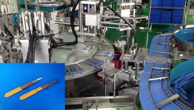 China Chirurgisches Messer Automatischer Montagemaschine zu verkaufen