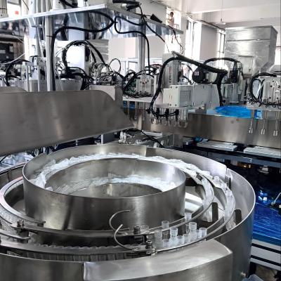 China Niet-standaard geautomatiseerde pompkop assemblage machine, luslijn type, complex assemblageproces, apparatuur met een hoog technisch gehalte Te koop