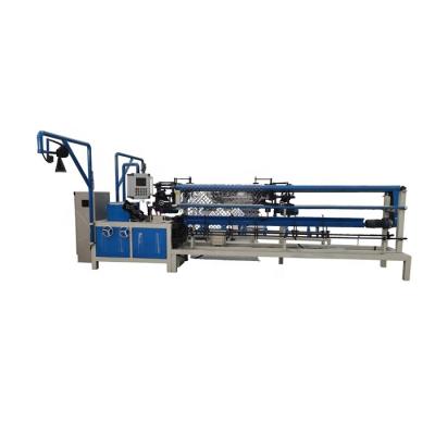China New Single Phase Automatic Chain Link Fence Double Wire Spiral Weaving Chain Link Fencing Machine for sale