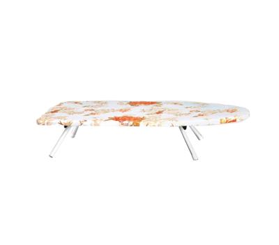China New Customization Foldable Steel Tube Wooden Folding Ironing Board With TC Cover for sale