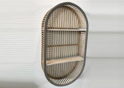 Cina Decorazione di bambù d'attaccatura della parete della barca Ribbed espositore ZY919106 in vendita