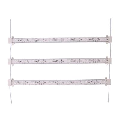 China Cajas de luz retroiluminadas al aire libre difusas del marco del cartel de la tira 12V 24V de la Barre LED del enrejado de la cortina en venta