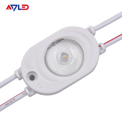 Chine SMD2835 1 module LED avec lentille à 180 degrés pour boîtes lumineuses et lettres de canaux de 50 à 100 mm de profondeur à vendre