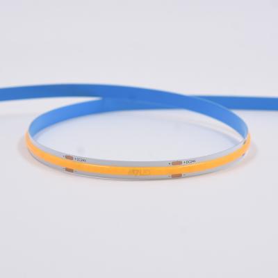 中国 柔軟なCOB LEDライトストライプ - 12V/24V 16.4ft/5m 長さ 320 LEDs/m CRI90 格付け低電圧操作 6000K 冷たい白 販売のため