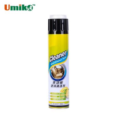 China Convenient Multi Purpose Foam Spray For Car Seats And Leather Cleaning for sale