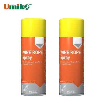 China Multi Purpose Wire Rope Lubricant Spray For Clean And Smooth Operation for sale