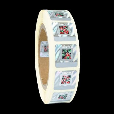 中国 カスタムロゴデザイン ホログラフィックステッカー ヴィニール 偽造防止 NFC ラベル 販売のため