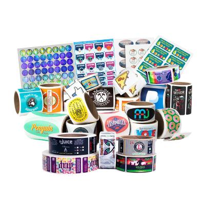 中国 Printable Security Holographic Sticker Labels Adhesive Anti-Counterfeit Label 販売のため