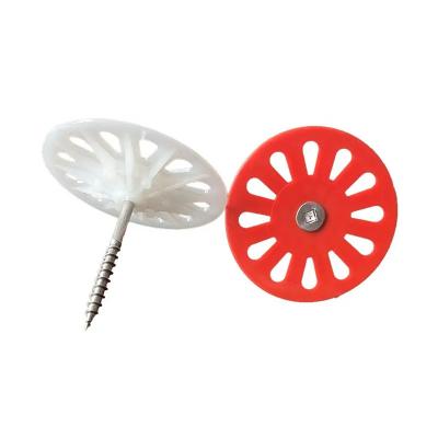 China Lavadoras de isolamento rígido de plástico resistentes à corrosão com diâmetro de cabeça de 50 mm resistentes aos raios UV à venda