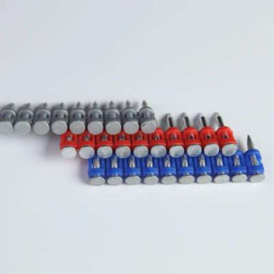 Chine Galvanisateur à gaz ongle galvanisé à froid acier béton ongles rangée raide charnière lisse fluté disponible OEM à vendre