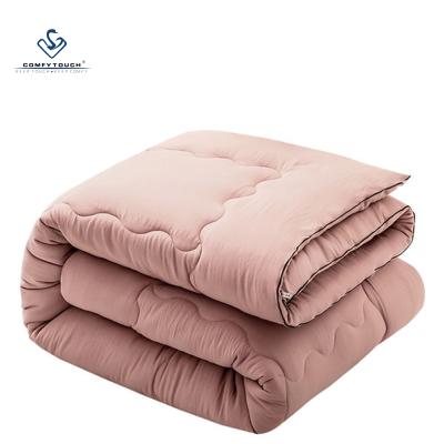 China Microfiber Home Filling Bedding Sets Luxury Comforter Home Cotton Comforters for sale