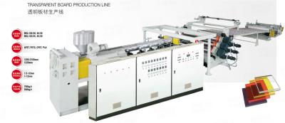 Chine APET PETG CPET PLA ligne de production de plaques transparentes multifonctionnelle 750 kg/h 500 kg/h à vendre