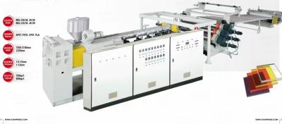 Chine APET PETG CPET PLA ligne de production de plaques transparentes à fréquence variable contrôle du moteur à vendre