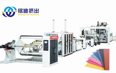 Chine PC PMMA PS MS ligne de production de plaques transparentes extrudeuse à plaques d'économie d'énergie de haute qualité à vendre