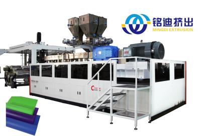 China 0.04-2mm espesor extrusora de chapa de PET línea de producción de la máquina de Single / doble tornillo en venta