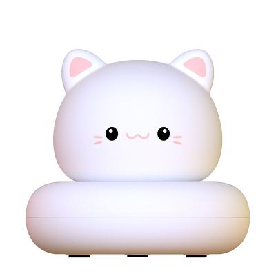 China Modern Novelty LED Ceiling Lights USB Animal Design 8 Pattern Color Change Sensitive Rechargeable Touch Led Motion Sensor Led Night Light for sale