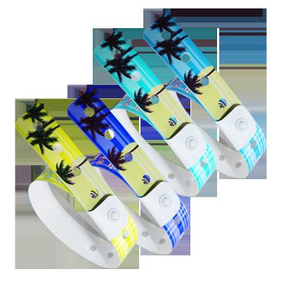 China 2025 Promotional Custom Pesonalized Popular Water Proof Plastic Disposable Id Wristband for sale
