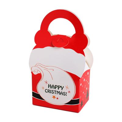 China Recycled Paper Packaging Materials Christmas Box Box Cardboard Eco - Friendly Small Color Box for sale