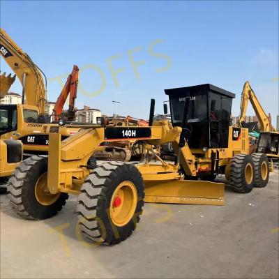 China Gebrauchtes Fahrzeug-Graderer CAT 140H Seondhand Caterpillar 140K Straßenfahrzeug zu verkaufen