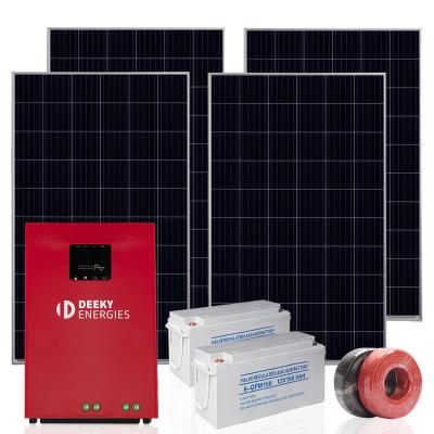 China Home Good Price Energy Power System 3000w High Efficiency Home Energy Solar System for sale