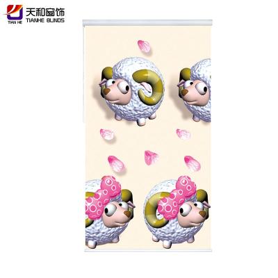 China Roller fabric/ 3d printed roller fabric/2018 new designs digital printed roller fabric for sale