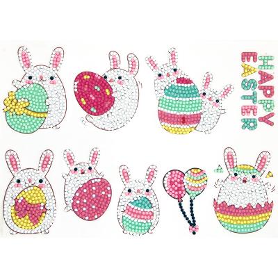 China American wholesale diy wall stickers kids art diamond factory Yiwu Yuhui style craft art diy painting for sale