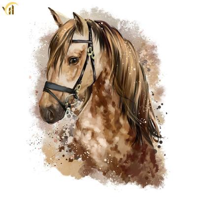 China New Traditional ECO Canvas Horse 5d Diamond Painting,DIY Diamond Painting Full Beads Diamond Painting for sale