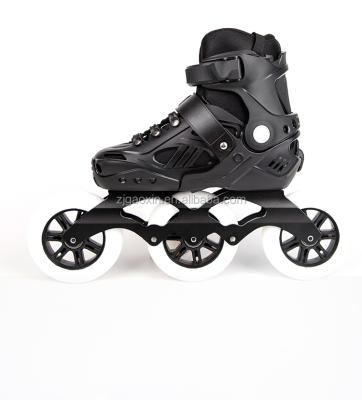 China Speed Skate 3 Big Wheels Speed Inline Skate For Teenager Wheel Size 110mm Skate for sale