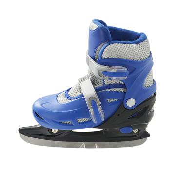China Ice Speed Stripes Shoes Wholesale GOSOME Ice Skates PP Shell Single Row Roller Skates Door Sports for sale