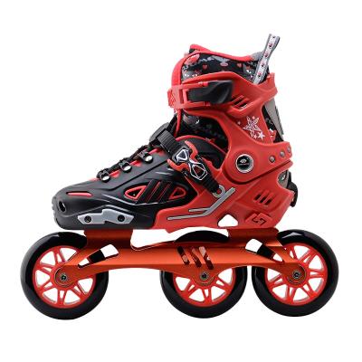 China GOSOME Professional Speed 3 Big Wheel Adjustable Skate For Kids US2/US2-5/US5-8 for sale