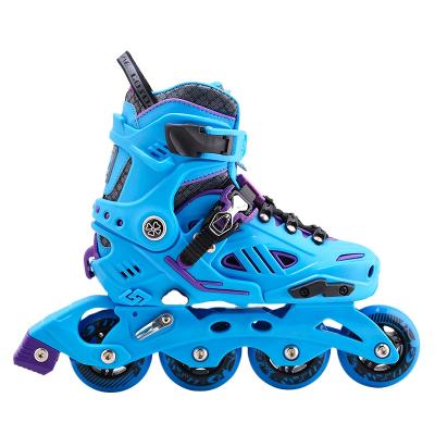China Professional CNC Adjustable One-Piece Rack GOSOME Integrated Speed Skate For Kids US2/US2-5/US5-8 for sale