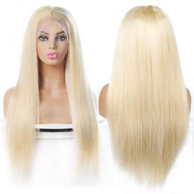 China 13x4 Wave, 613 Blonde Human Hair 4x4 613 Lace Front Wig, 30 Inches, 613 Lace Frontal Wigs For White And Straight/Body Colored Women for sale