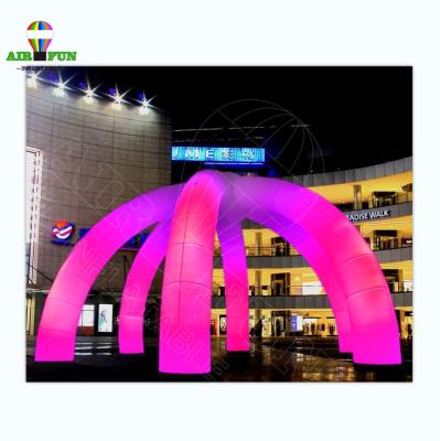 China Advertising/Event/Promotion/Decoration AIRFUN Giant Removable Inflatable Dome Buildings/ Arch Inflatable Air Structure/ inflatable camping tent for sale