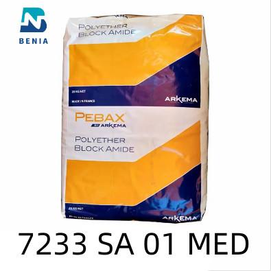 China Arkema Pebax 7233 SA 01 MED Thermoplastic Elastomer Medical Application Virgin Pellet All Color for sale