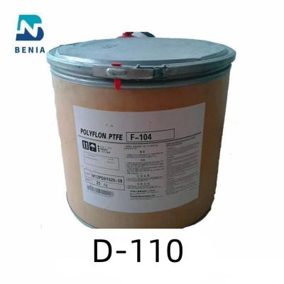China PTFE DAIKIN POLYFLON D-110 Politetrafluoroetileno PTFE Pellet virgen en polvo en stock Todos los colores en venta