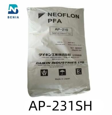 China DAIKIN PFA Neoflon AP-231SH Perfluorpolymere PFA Jungfruchtpelletpulver auf Lager zu verkaufen