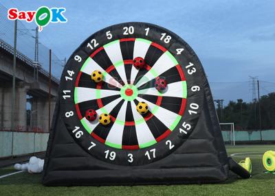 China Diana inflable de 3m, juego de objetivo de fútbol, tiro de fútbol, dardos, objetivo de tiro de fútbol inflable en venta