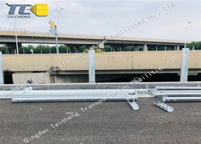 China Metal Tunnel Crash Beam Barrier Rustproof , Highway Guard Rail Barrier for sale