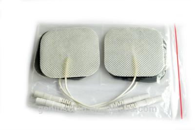 China non-woven cloth backing EMS unit electrode pads SM110 For tens unit/therapy machine PP snap electrode pads for sale