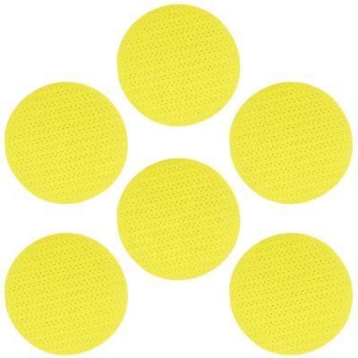 China High Performance 9-Inch 6-Hole -5 Each 80 180 240 Grit Hook-and-Loop Sanding Discs Sander Paper For Drywall Sander for sale
