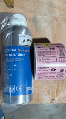China Audental Ultra SLM Powder/CoCrMo/CE,FDA,IdentAlloy/Dental 3D Metal Print for sale