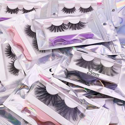 China COEOVO Eyelash Tool Kit False Eyelashes Soft Natural 25mm 3d Mink Eyelash 25mm Eyelash Vendors for sale