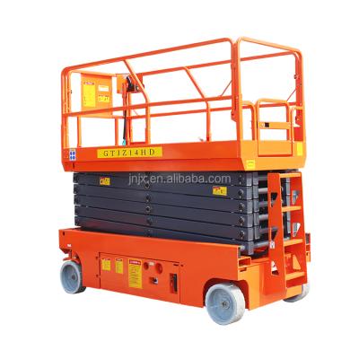 China Factory Price Easy Self Propelled Scissor Battery Loader Convenience 4m 6m 8m 10m 12m 14m Safety Operation Aerial Work With EN280 AS1418 for sale