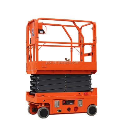 China Aerial Construction Work 4m Cheaper Price Small Electric Hydraulic Loader Light Battery Operated Scissor Lift for sale