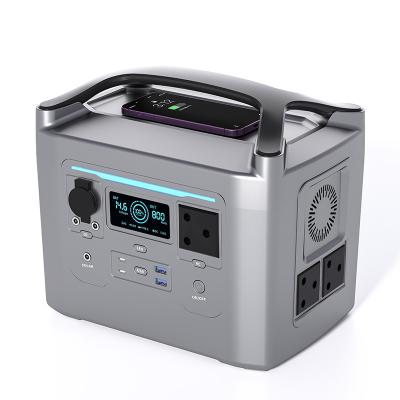China Encafe ENS-800 Series Portable Wireless Charging Station, Solar Generators, Pure Sine Wave, 800W 768W LifePo4, Wireless Charging, CE Rohs FCC for sale
