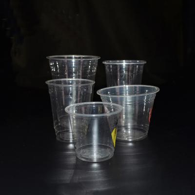China Wholesale Eco-Friendly Disposable Beverage 200ml U Shape Cold Cup Beverage Cups And Lids Plastic Cup Beverage Pla From Manufacturer for sale