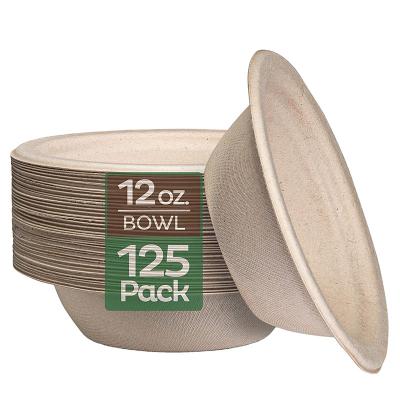 China Biodegradable Tableware Sets Eco-Friendly Dish Dishes Take Away Disposable Dishes Party Birthday Wedding Rolls Hot 1000ml Soup for sale
