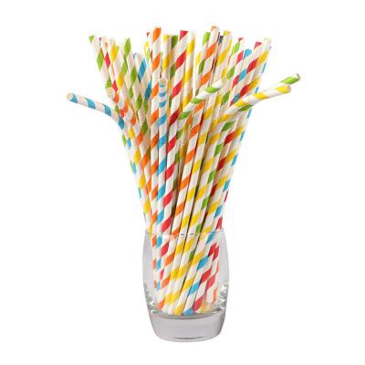China PULP biodegradable high quality material disposable straws take away party and restaurant supplies biodegradable drinking straw for sale