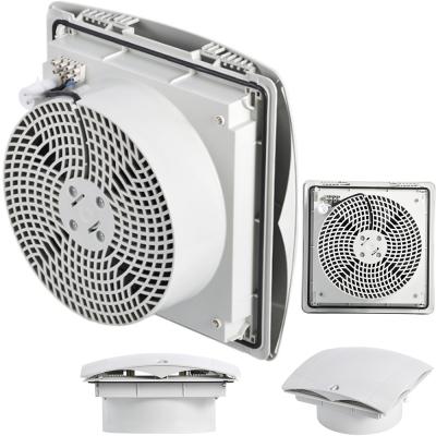 China Stainless Steel Factory Direct Supply 415-500m3/h Air Filter Panel Cabinet Ventilation Cooling Top Roof Fan for sale