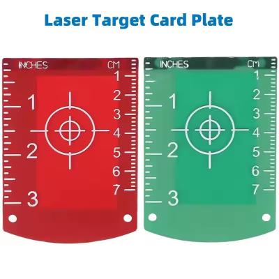 Китай 6 PCS Magnetic Inch-cm Leveling Board Target Plate Card для лазерных линий горизонтальные и вертикальные средства измерения расстояния продается
